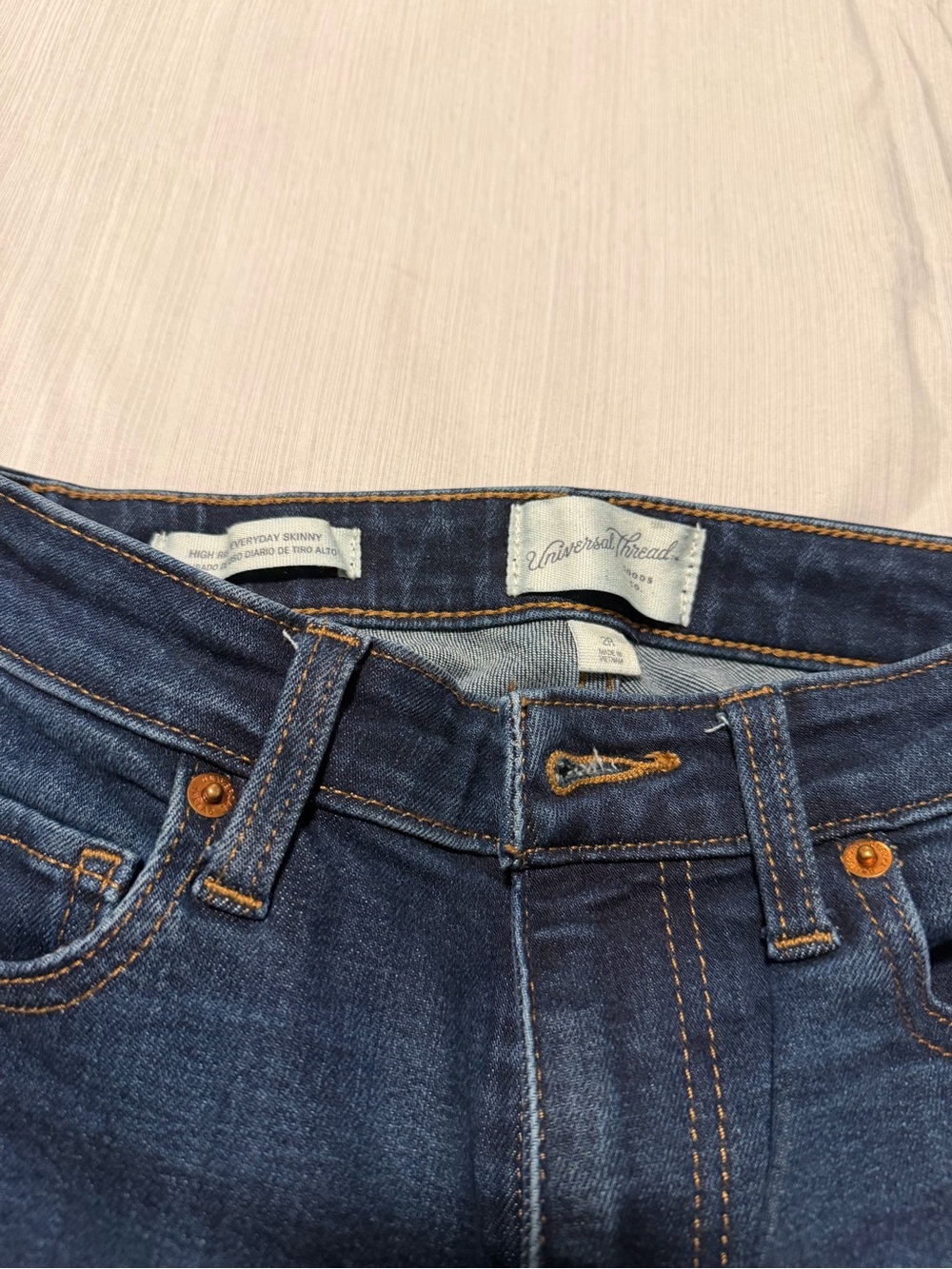 Universal Thread Women's Indigo Skinny Jeans